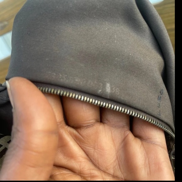 Y2K Fendi zucchino monogram double flap shoulder bag - Picture 12 of 12